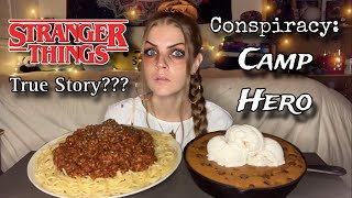 Spaghetti Bolognese and Pumpkin Pizookie MUKBANG Vegan [upl. by Martel]