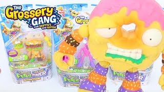 SEASON 3 GROSSERY GANG  SERIES 3 UNBOXING ACTION FIGURES  Donut  Gooey  Meat  Toy Unboxing [upl. by Eniger]