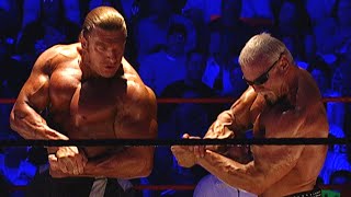 Scott Steiner and Triple H’s feats of strength competitions [upl. by Yalahs68]