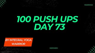 100 Pushups a Day Challenge – Home Workout – Day 73 [upl. by Lauhsoj]