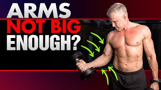 5 BEST Exercises To Build Bigger Arms At Home  Do These [upl. by Celka]