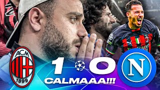 ✋🏻 CALMAAA MILAN 10 NAPOLI  LIVE REACTION NAPOLETANI A SAN SIRO HD [upl. by Lah]