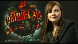 Abigail Breslin talks quotZombielandquot [upl. by Sedlik]