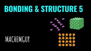 A LEVEL CHEMISTRY EXAM QUESTION WALKTHROUGH  BONDING amp STRUCTURE 5 [upl. by Neerahs]