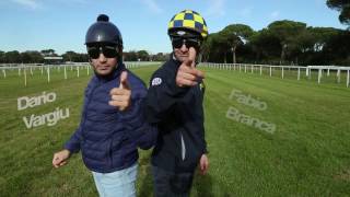 Meydan Race Day a San Rossore  Dario Vargiu e Fabio Branca ci mostrano la pista [upl. by Llerahs25]