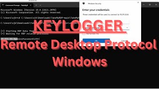 Windows Keylogger Input Capture for Remote Desktop Protocol RDP [upl. by Trudy]