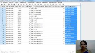 Estadística Descriptiva con infostat [upl. by Joel]