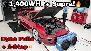 1400WHP MK4 Supra Vs The World🔥 Toyota Supra 2JZ [upl. by Euhsoj]