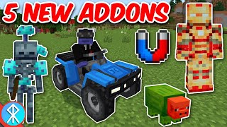 5 NEW ADDONS November 2021  BedrockMCPEXbox Minecraft [upl. by Ydnas]