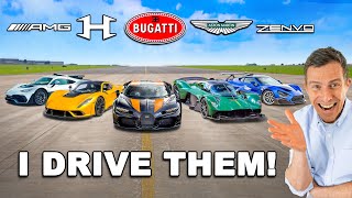 Bugatti v Hennessey v Aston Martin v AMG One v Zenvo  BEST Hypercars Ever [upl. by Piscatelli121]