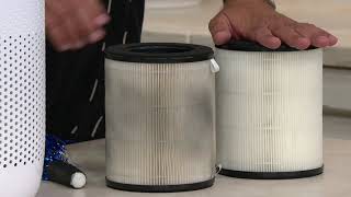 Homedics Total Clean 5in1 Tower HEPAType Air Purifier on QVC [upl. by Kcirdahs414]