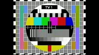 SVT TV1 testbild 1993 Sweden [upl. by Ludba]