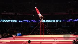 TANAKA Yusuke JPN  2015 Artistic Worlds  Qualifications Horizontal Bar [upl. by Nuzzi]