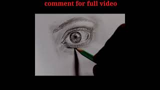 Hyper realistic eye drawing using simple pencil [upl. by Tews]