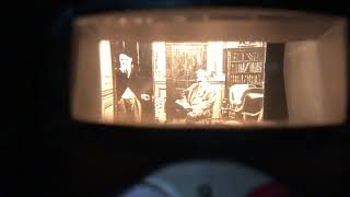 Charlie Chaplin vintage arcade Mutoscope movie reel [upl. by Ydnal]