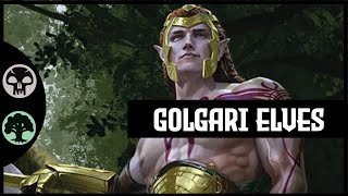 GOLGARI ELVES Standard Deck Gameplay  Magic Arena  MTG Arena  MTGA  MTG [upl. by Barr341]