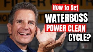 Give me 2 12 Minutes and Ill Show You How to Set Waterboss Water Softener Power Clean Cycle [upl. by Latsryc]