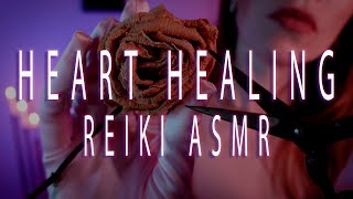 Heart Healing amp Attunement  No Talking Session  Reiki ASMR  Layered Sounds [upl. by Ramgad]