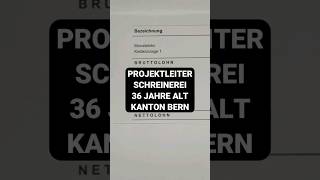 So viel verdient ein Projektleiter Schreinerei [upl. by Ardnekal619]