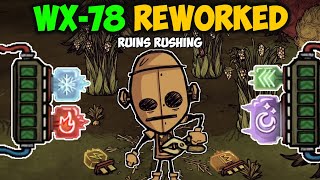 How Good is NEW WX78 at Ruins Rushing Reworked [upl. by Nythsa34]