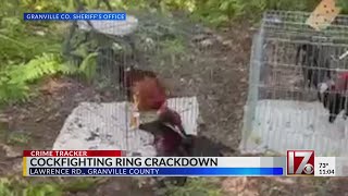 15 arrested in raid at Granville County cockfighting ring [upl. by Etennaej86]