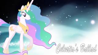 MLP Celestias Ballad  Instrumental  Lyrics [upl. by Aihsotal]