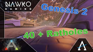 ARK Genesis 2 Ratholes  40  beste Ratholes  Base Spots amp Locations  Small Tribes  Mega Tribes [upl. by Kolb]