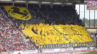 Soke2 20182019 LandeshauptstadtChoreo  FSV Mainz v VfB Stuttgart 1893 180908 [upl. by Stanislas]