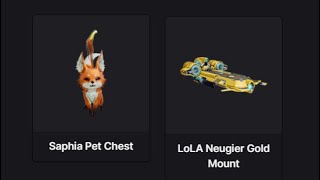 How to get free SaphiaHelgaia Pet Chest and LoLA Neugier Gold Mount on Lost ARK from Twitch Drops [upl. by Bernete292]