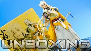 Max Factory  17 Kogitsunemaru  TOUKEN RANBU  Anime Figure Unboxing 刀剣乱舞 小狐丸 [upl. by Spohr]