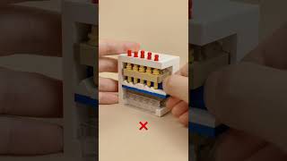 HOW DOES A PIN TUMBLER LOCK WORK lego legomoc legoideas lock legobuild satisfying [upl. by Hanschen]