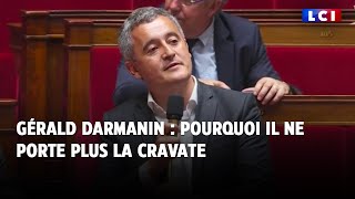 Gérald Darmanin  pourquoi ne portetil plus de cravate [upl. by Eldnek]