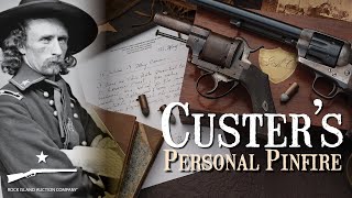 Custers Personal Pinfire Revolver [upl. by Crespi713]