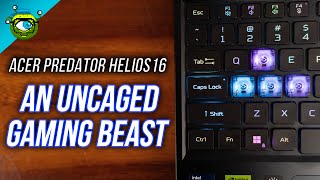 Aggressive Performance  Beautiful Screen  MAXIMUM GAMING  Acer Predator Helios 16 [upl. by Sindee]