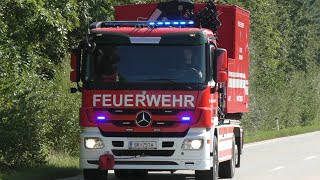 WLFKran Feuerwehr Braunau am Inn [upl. by Oesile]