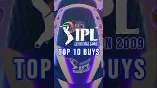 IPL Auction 2009 Top 10 Buys in iplauction crickethistory ipl [upl. by Ailin]