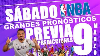 SÁBADO DE NBA  7 PARTIDOS  7 PREDICCIONES FREEPICK JUGADAS DEL DÍA GRATIS HAY UNA HEMBROTA [upl. by Lally432]