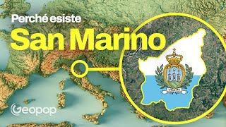 Perché esiste la Repubblica di San Marino e come mai non è mai entrata a far parte dellItalia [upl. by Yrdnal]