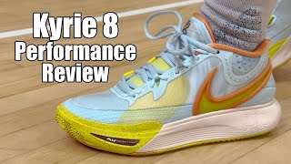 NIKE KYRIE 8 PERFORMANCE REVIEW KYRIES LAST UNRELEASED SIGNATURE SHOE WITH NIKE IS IT GOOD [upl. by Abbot]