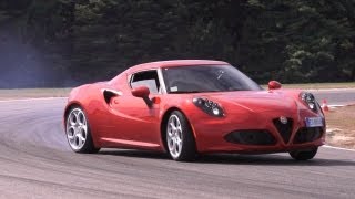 Alfa Romeo 4C First Drive Road and Track  CHRIS HARRIS ON CARS [upl. by Millda30]