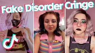 Fake Disorder Cringe  TikTok Compilation 22 [upl. by Suoivatram410]