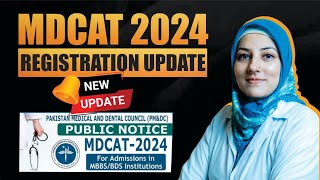 📢MDCAT 2024 registration UpdateUnexpected Changes Mdcat Series saltpkofficial Dr Afifa [upl. by Opiak]