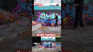 Graffiti Painting art graffiti tutorial [upl. by Ennasor]