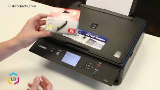 How to Replace Ink Cartridges in the Canon® Pixma TS5020 TS6020 TS8020 and TS9020 [upl. by Ahseryt]