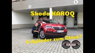 Skoda Karoq 10 TSI  Was kann der 3Zylinder im SUV  Test  Review  Kaufberatung [upl. by Cynthie]