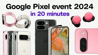 Google Pixel 9 event in 20 minutes [upl. by Aja]