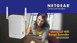 NETGEAR Universal WiFi Range Extender WN3000RP Product Tour [upl. by Anairuy]