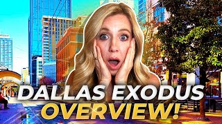 Dallas TX EXODUS Why Residents Are Leaving The City For North Texas Suburbs  Living In North TX [upl. by Eta]