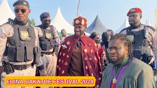 Nana Kwame Bediako Cheddar amp Ajagurajah Størms Elmina Edina Bakatue Festival 2024 [upl. by Howell]