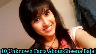 10 Unknown Facts About Sheena Bajaj  Indian Television Actress  Cat123 [upl. by Atreb]